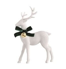 Mudpie Small Rattan Resin Deer