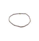 Erin Gray 2mm Newport LAVENDER + Gold Filled Waterproof Bracelet