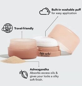 kitsch Volumizing Rice Protein Dry Shampoo--Light Tinted Powder