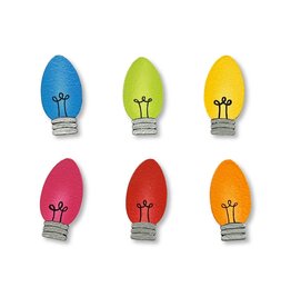 Roeda Studio Christmas Light Magnets S/6