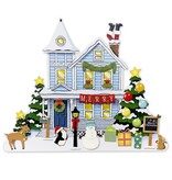Roeda Studio Countdown to Christmas - S/25 Magnets & Blue Winter House