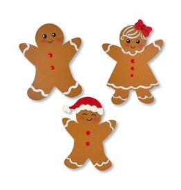 Roeda Studio Gingerbread Family Magnets S/3