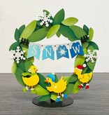 Roeda Studio Ice Skating Duck Magnets S/3