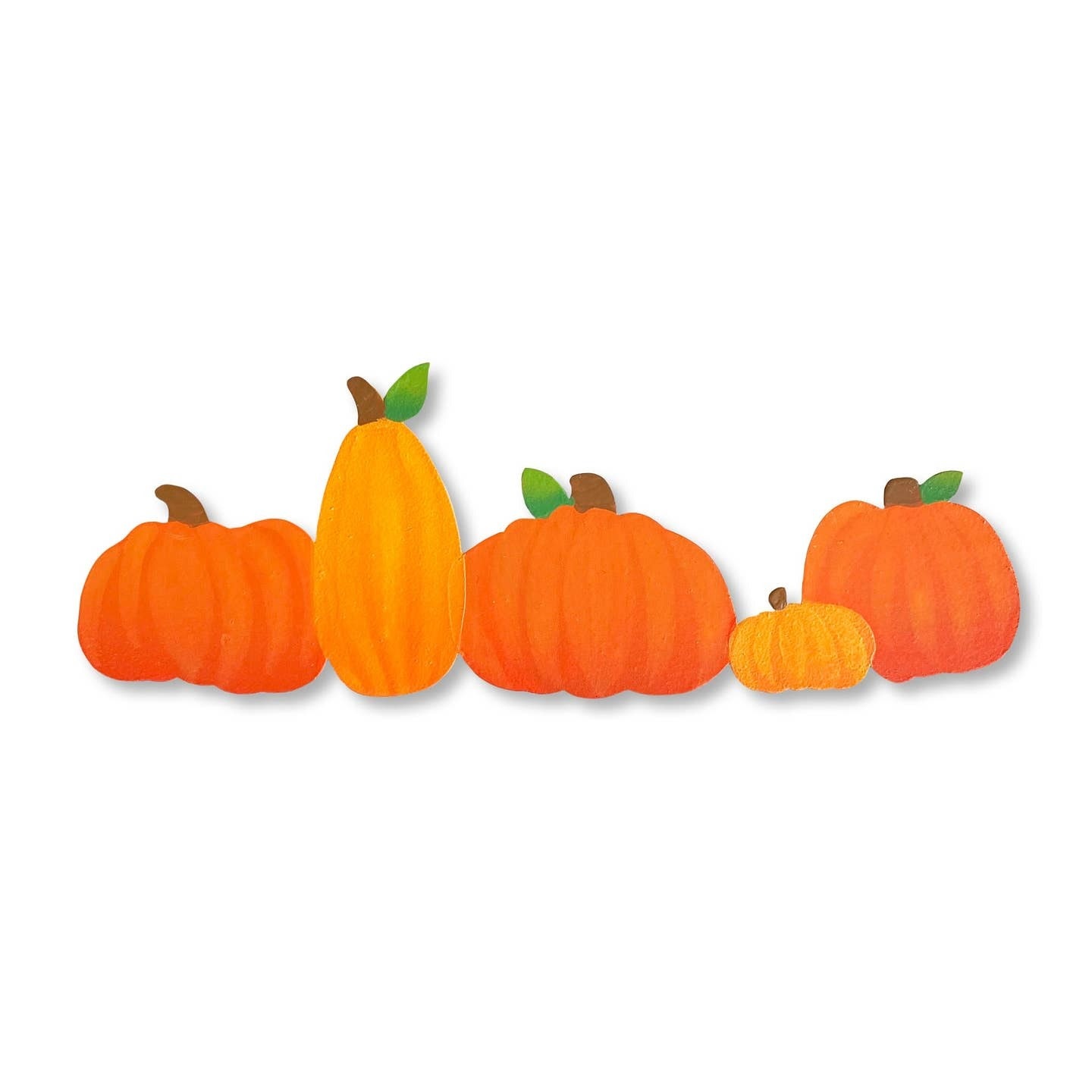 Roeda Studio Pumpkin Border Magnet, Fall Decor