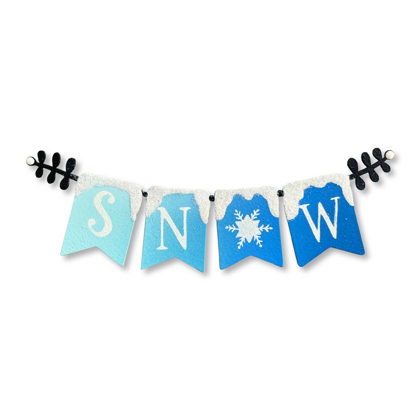Roeda Studio Snow Banner Magnet Blue (6"w)