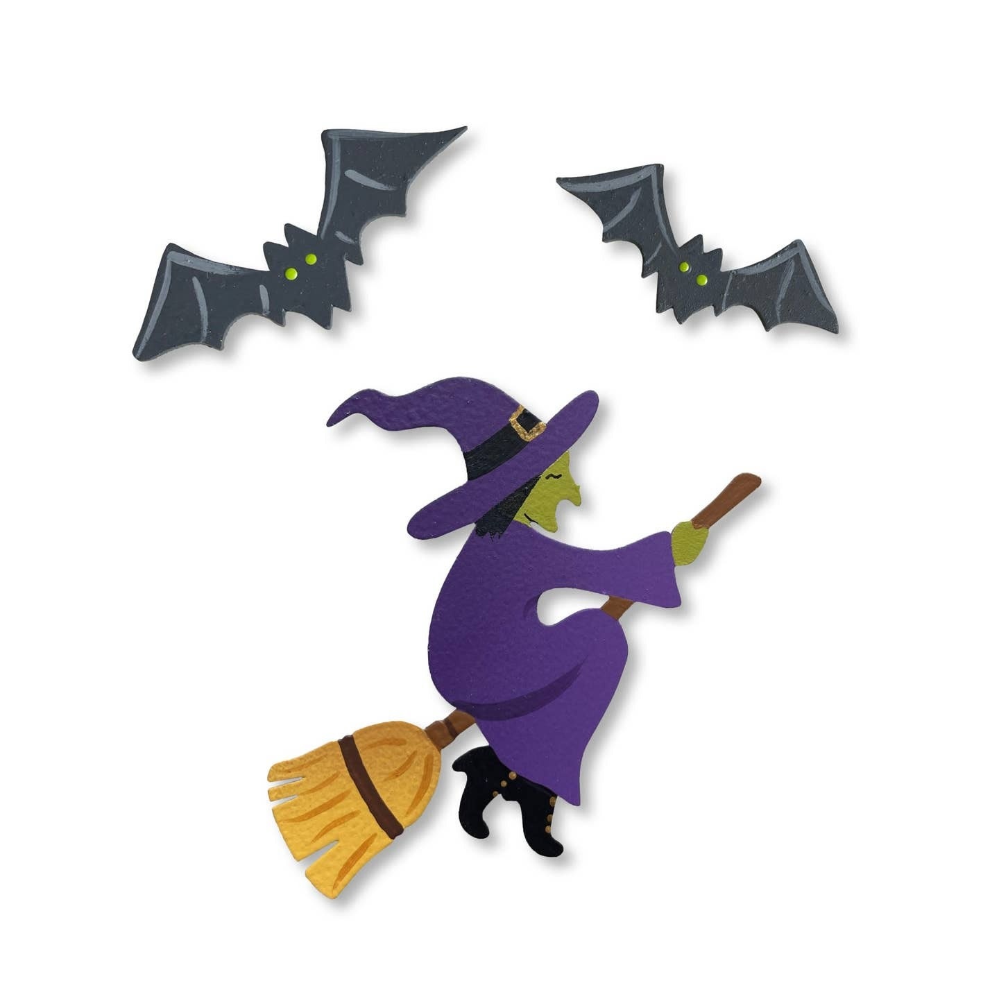 Roeda Studio Witch w/ Bat Magnets S/3