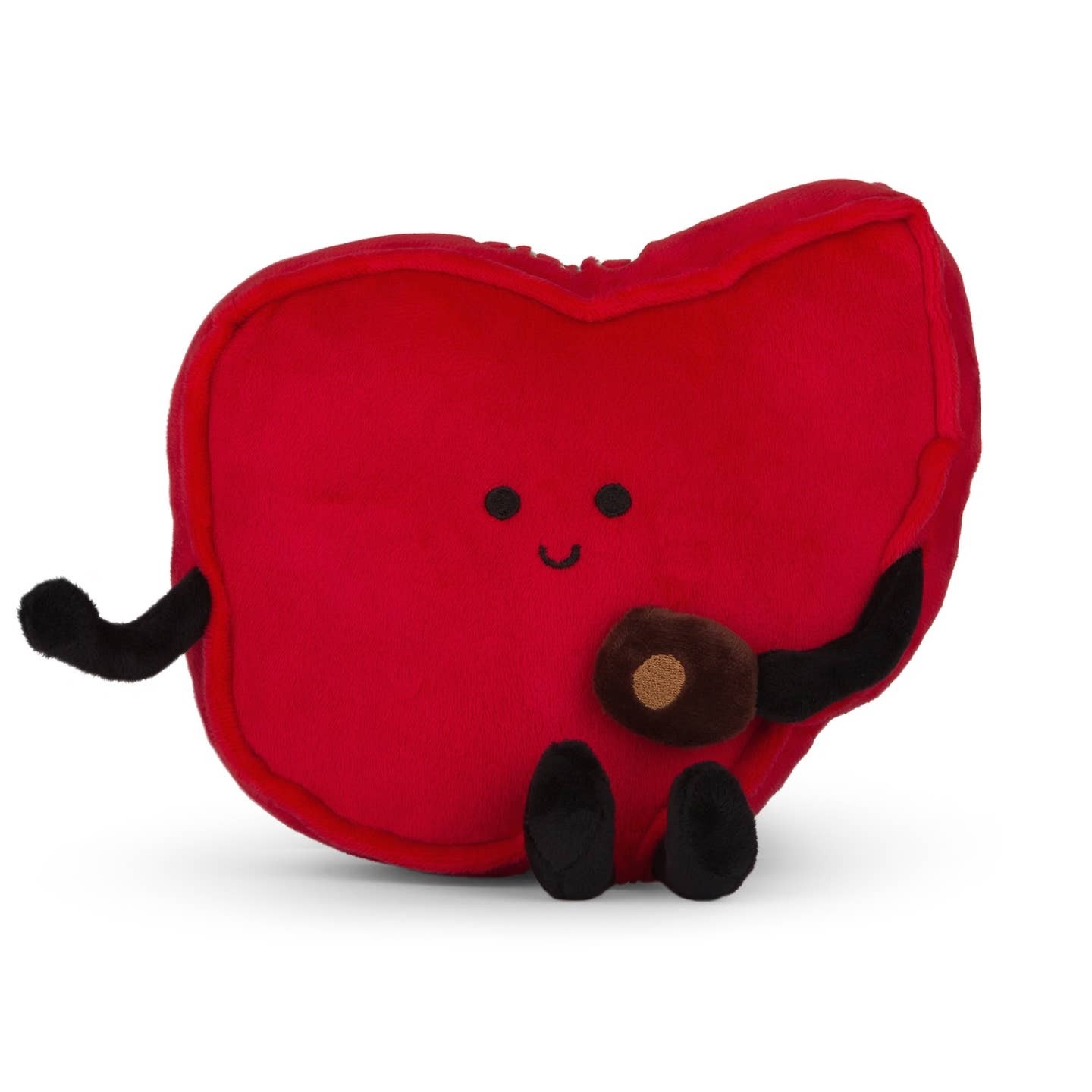 Ohio State Shaped Stuffed Plush with Buckeye