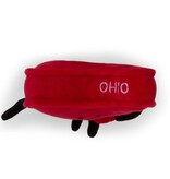 Ohio State Shaped Plush Bag Charm/ Keychain