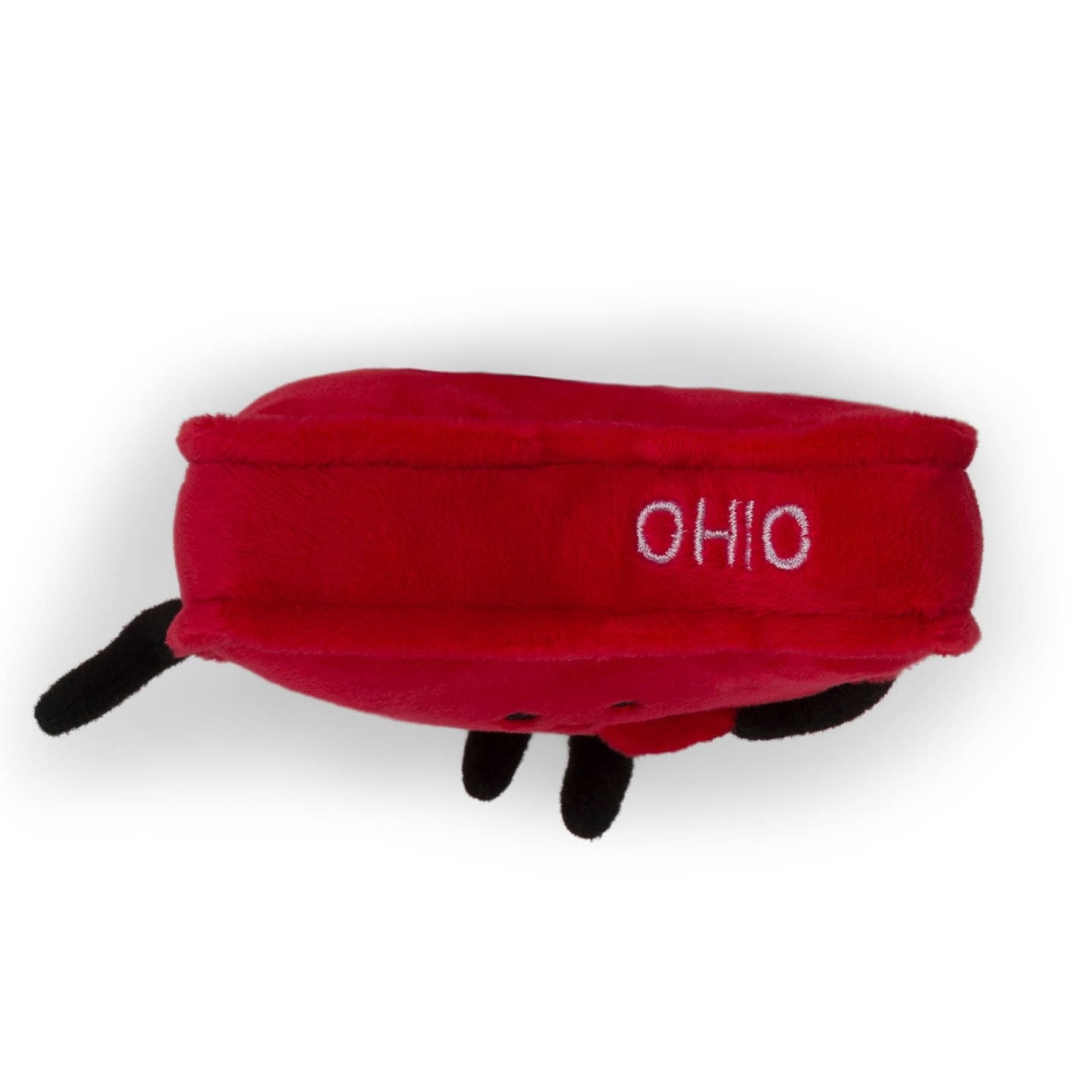 Ohio State Shaped Plush Bag Charm/ Keychain