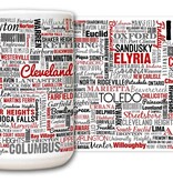Cities of Ohio State Mug