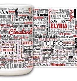Cities of Ohio State Mug