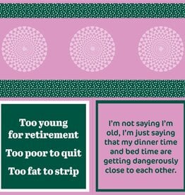 Drinks on Me Napkin: I'm Old (cocktail paper napkin pack)