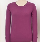 Molly Bracken Dark Purple Ladies Knitted Sweater