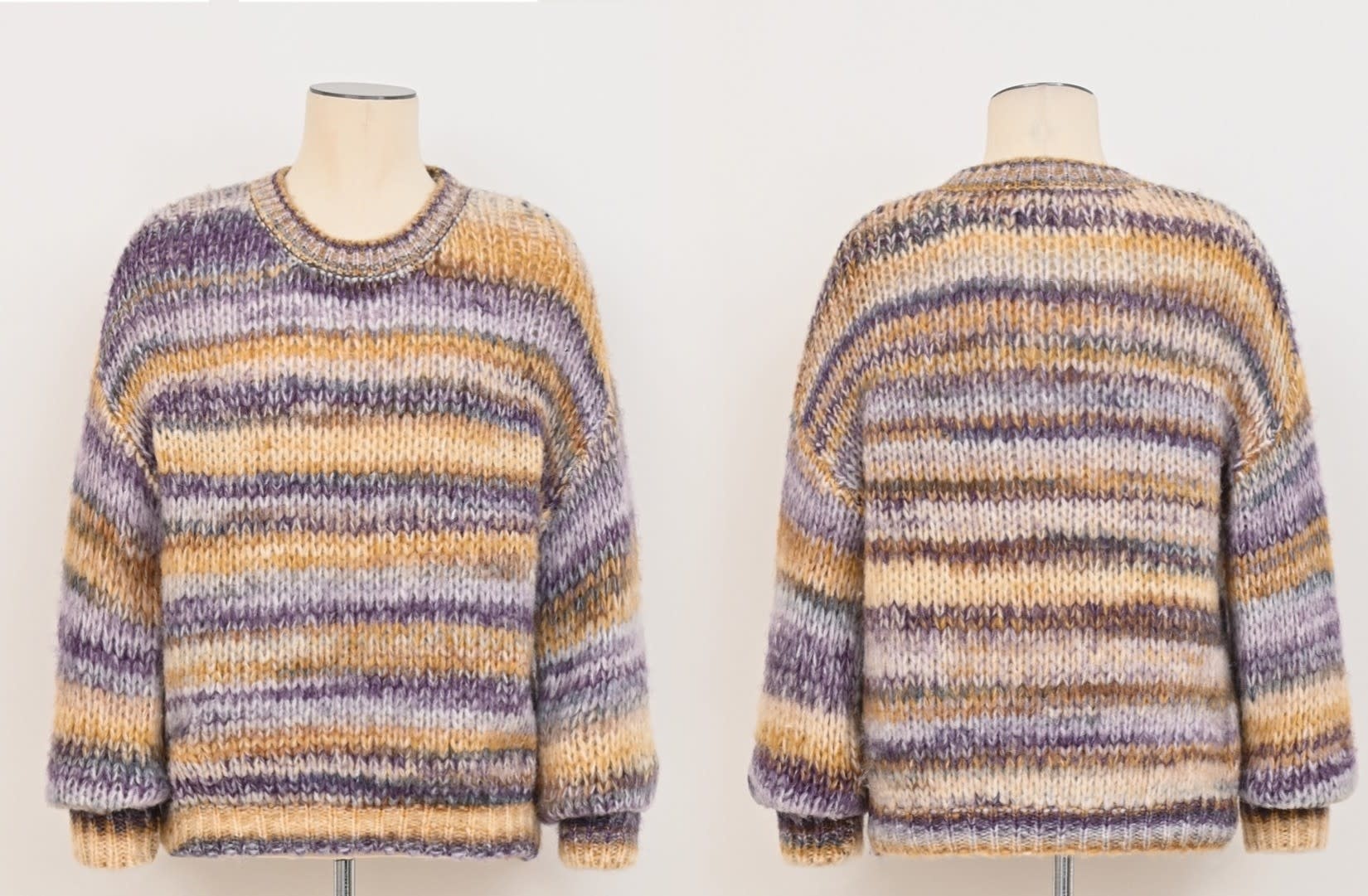 Molly Bracken Mauve Ladies Knitted Sweater
