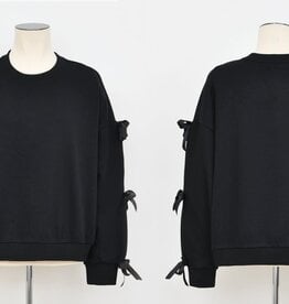 Molly Bracken Black Young Ladies Knitted Sweat