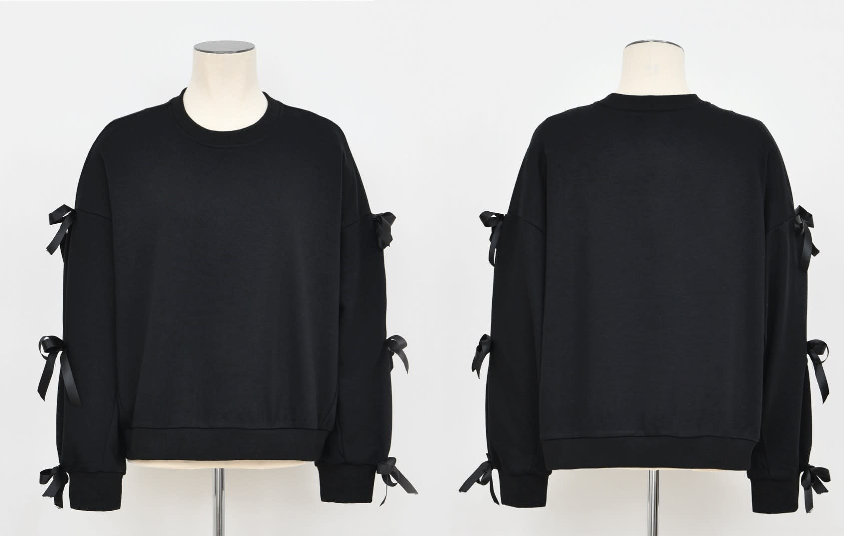 Molly Bracken Black Young Ladies Knitted Sweat