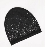 Molly Bracken Black Ladies Knitted Hat