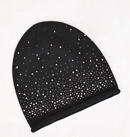 Molly Bracken Black Ladies Knitted Hat
