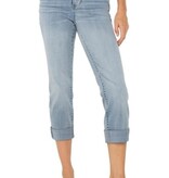 Liverpool Los Angeles charlie crop wide rolled cuff 24in ins