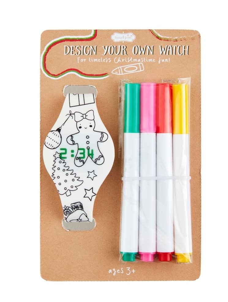 Mudpie GIRL CHRISTMAS DIY WATCH
