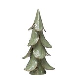FLEURISH Lg Mint Glaze Handmade Stoneware Tree