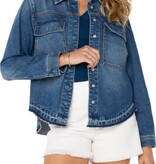 Liverpool Los Angeles split back shirt jacket