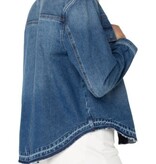 Liverpool Los Angeles split back shirt jacket