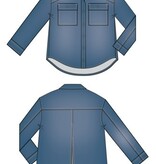 Liverpool Los Angeles split back shirt jacket