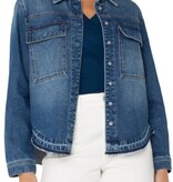 Liverpool Los Angeles split back shirt jacket