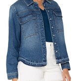 Liverpool Los Angeles split back shirt jacket