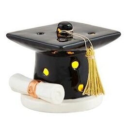 Mudpie Grad Cap Light-Up Sitter