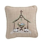Mudpie Manger Mini Pillow