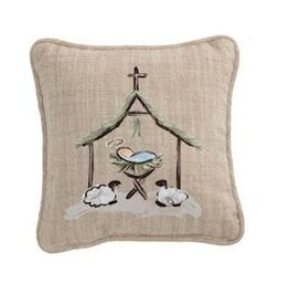 Mudpie Manger Mini Pillow