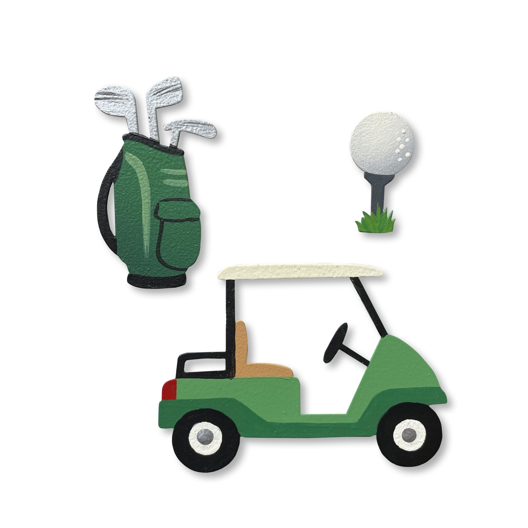 Roeda Studio Golfing Magnets S/3