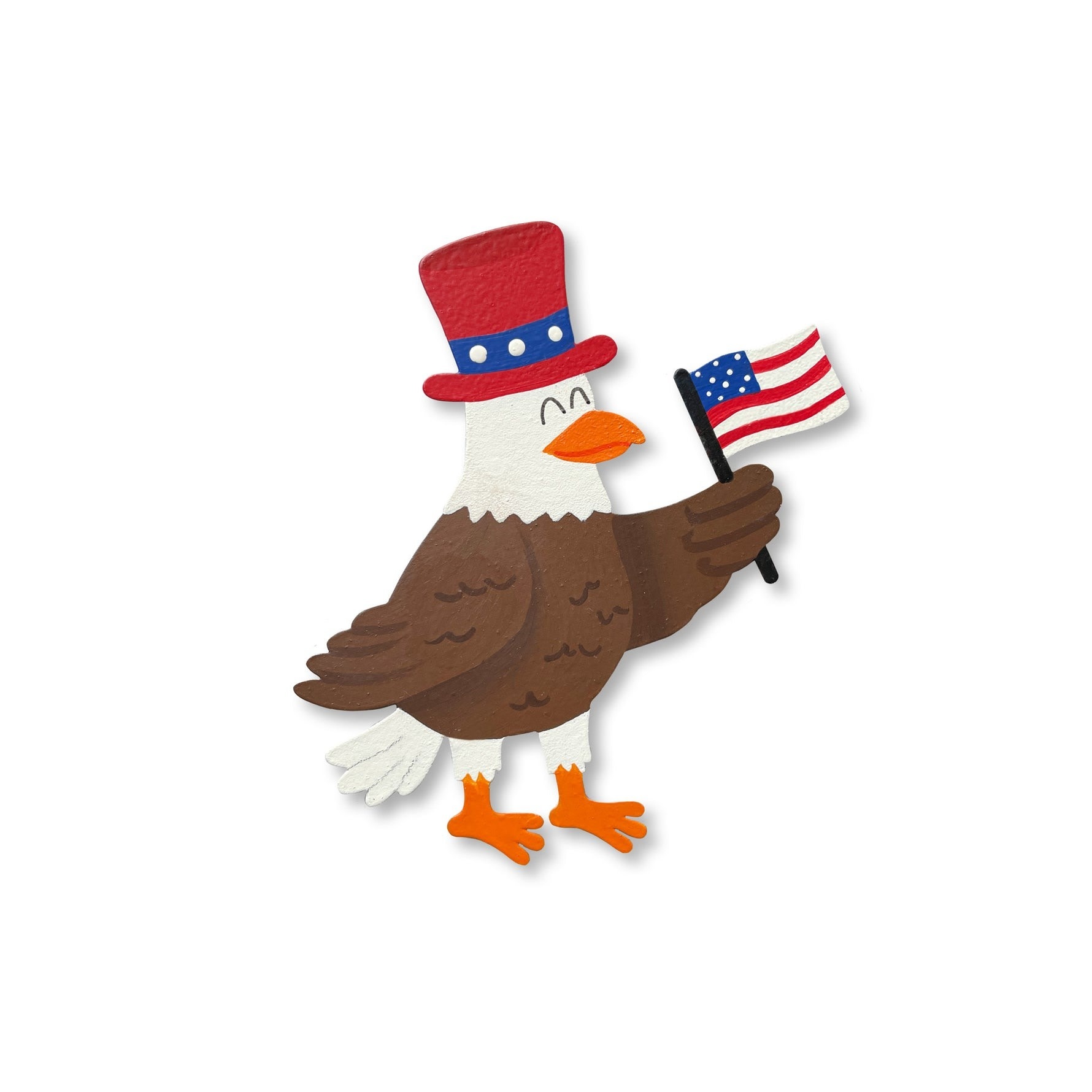 Roeda Studio Patriotic Bald Eagle Magnet