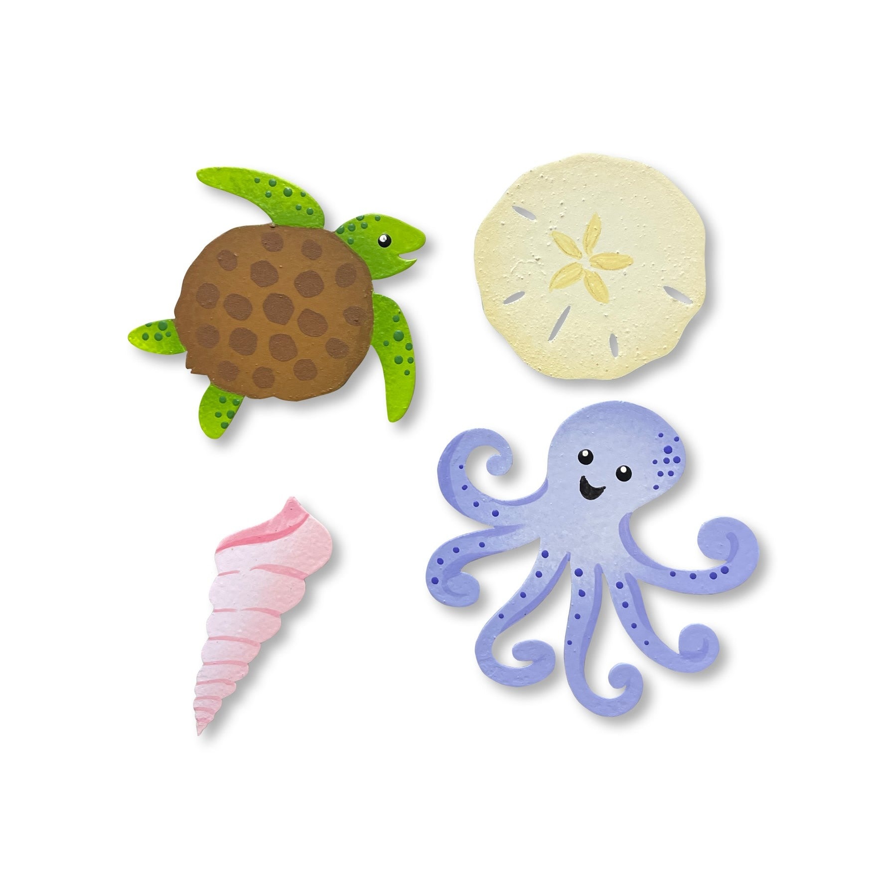 Roeda Studio Seashell & Critter Magnets S/4