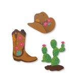 Roeda Studio Cowgirl & Cactus S/3