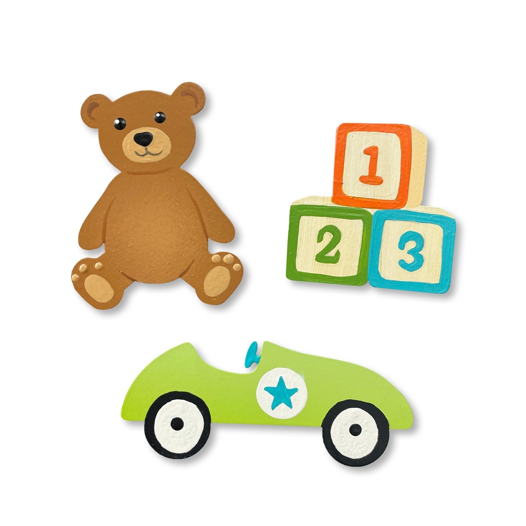 Roeda Studio Baby Boy Magnets S/3