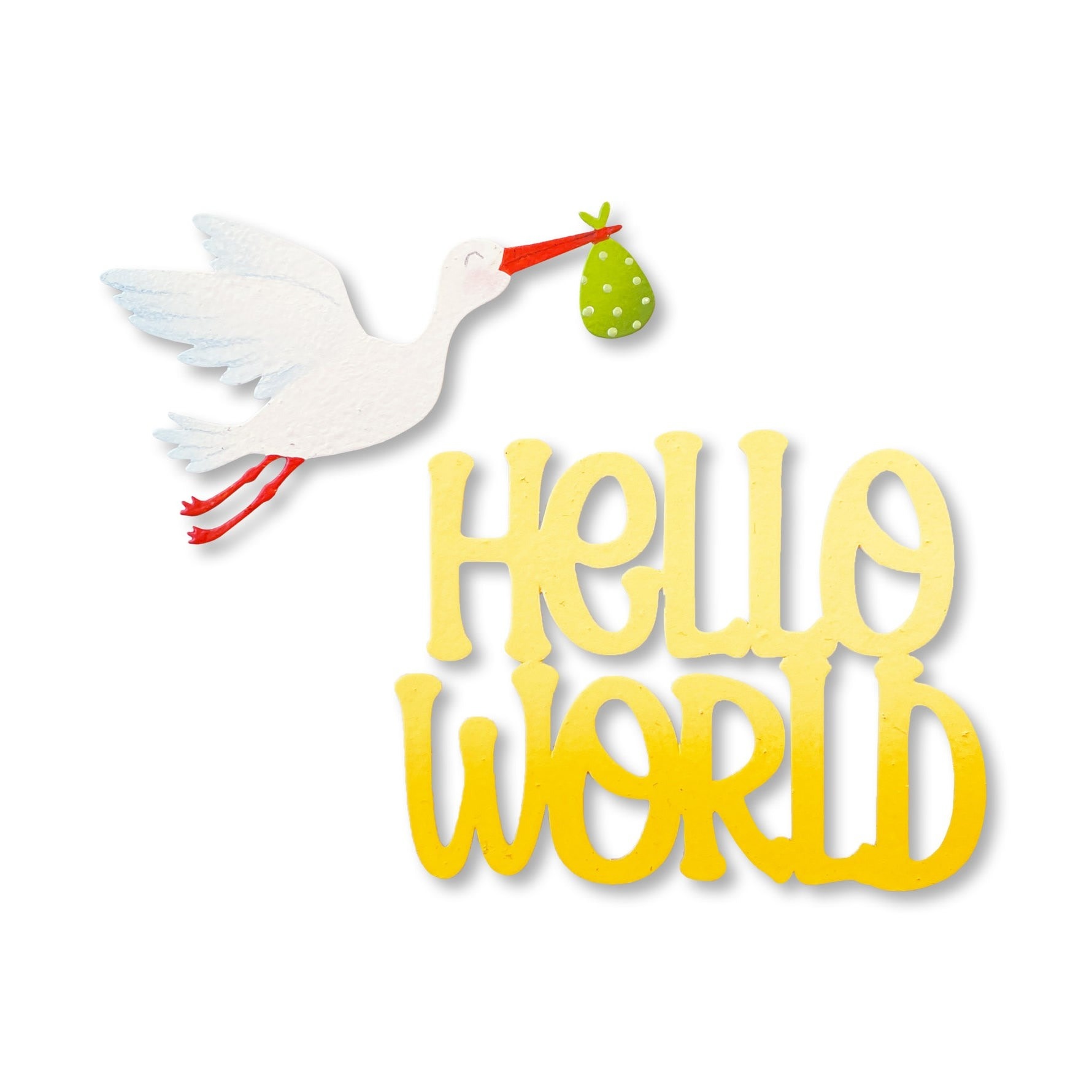 Roeda Studio Hello World Baby Magnets S/2