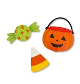 Roeda Studio Halloween Candy Bucket Magnets S/3