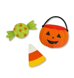Roeda Studio Halloween Candy Bucket Magnets S/3