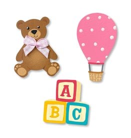 Roeda Studio Baby Girl Magnets S/3