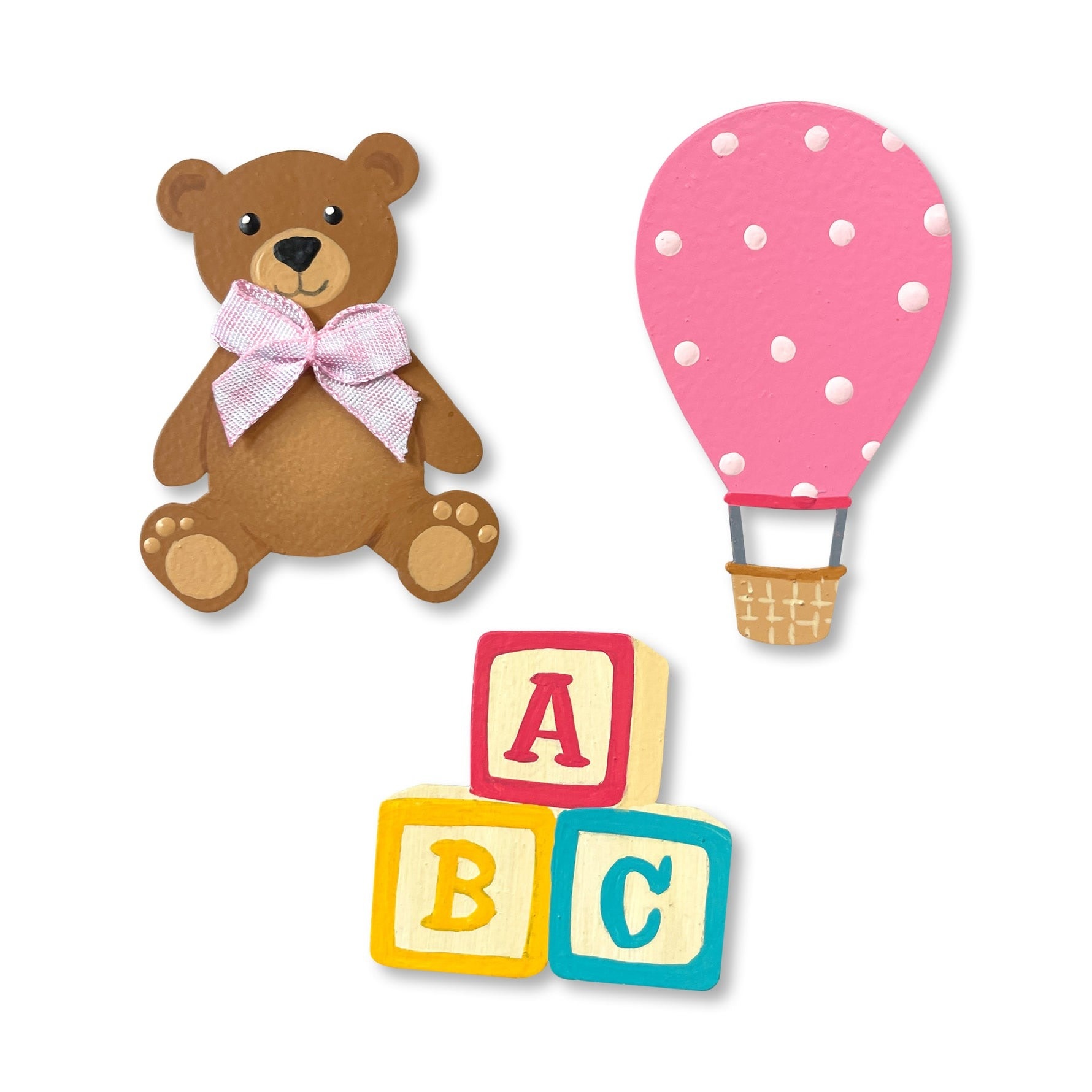 Roeda Studio Baby Girl Magnets S/3