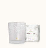 Thymes Flocked Poured Candle (6.5oz) Frasier Fir (boxed)