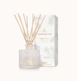Thymes Frasier Fir Flocked Petite Reed Diffuser
