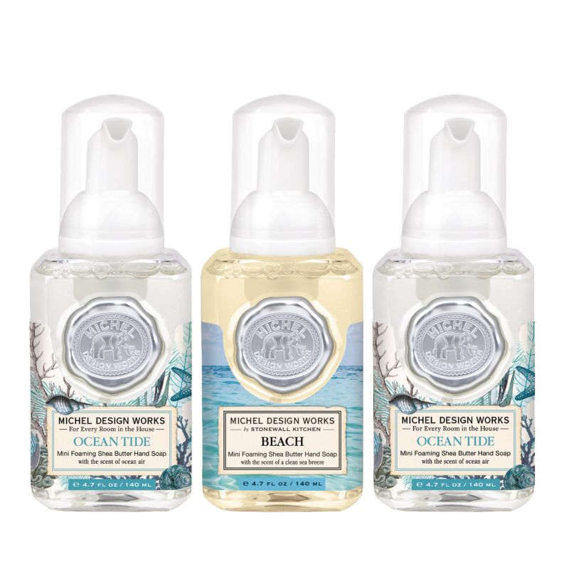 Michel Design Works MDW Seaside Mini Foaming Hand Soap Set