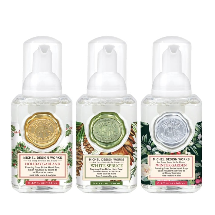 Michel Design Works MDW Winter Wonderland Mini Foaming Soap Set: HG, W