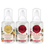 Michel Design Works Mini Foaming Hand Soap Set:  Wintertime Whimsy (Nutcracker Suite, Winter Woodland, and Peppermint)