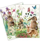 Michel Design Works MDW Bunny Meadow Kitchen Towel Set of 2 *final few