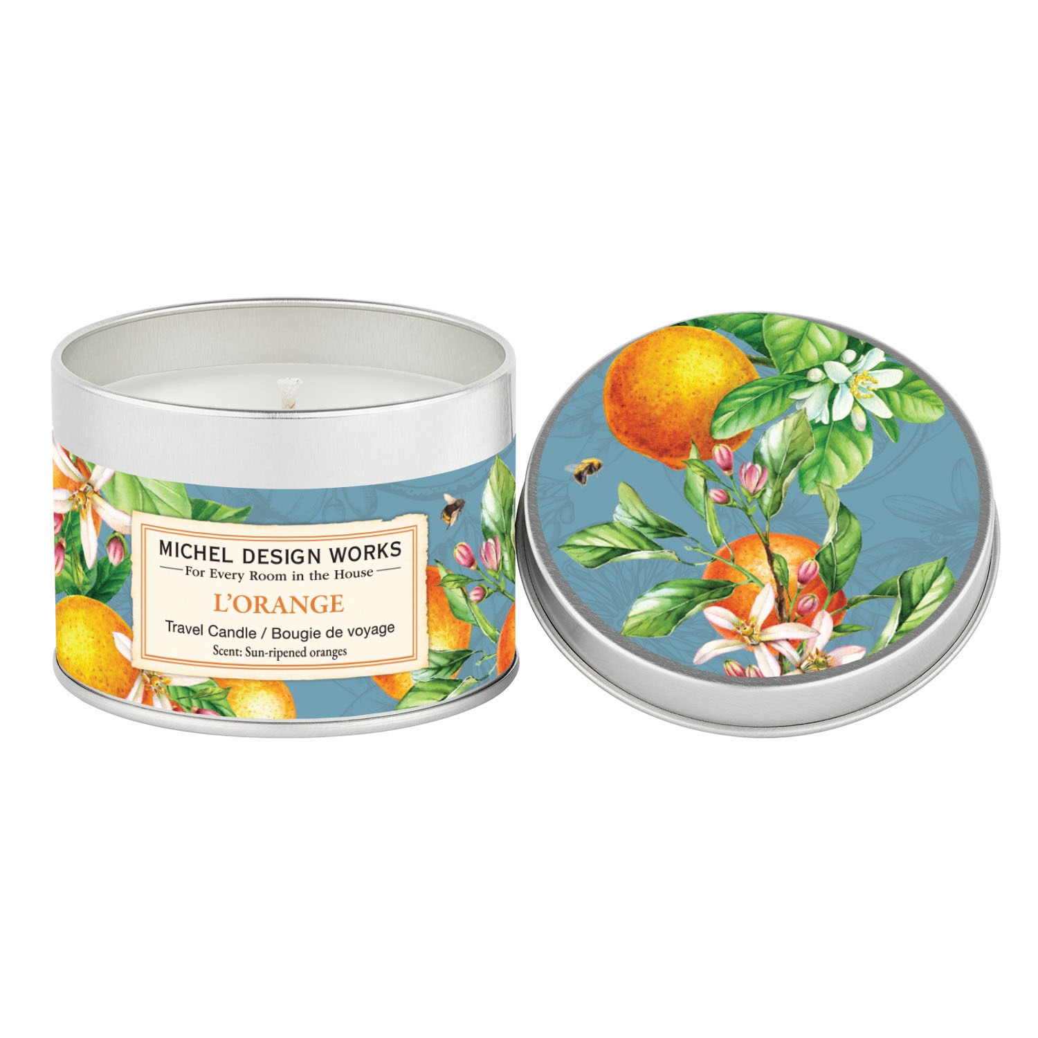 Michel Design Works MDW L'Orange Travel Candle